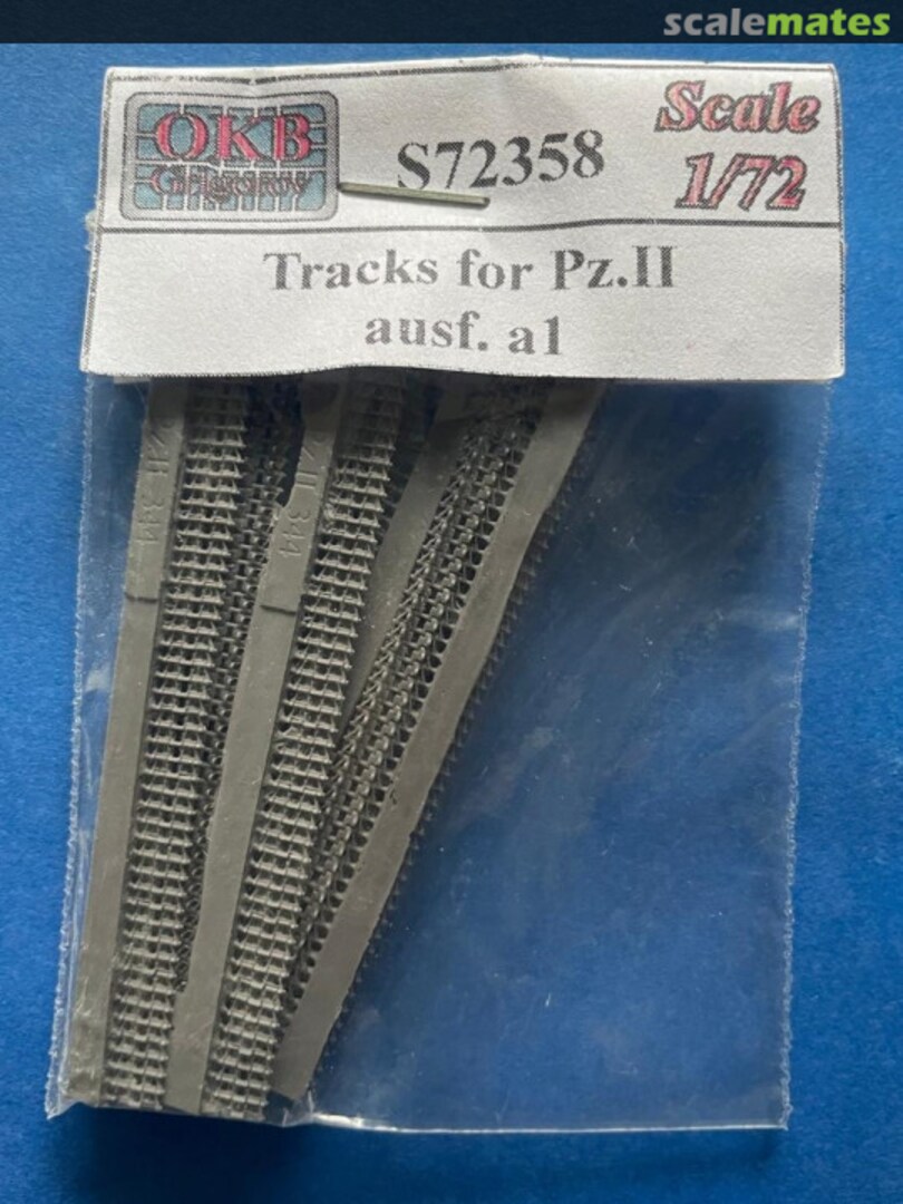 Boxart Tracks for Pz.II ausf. a1 S72358 OKB Grigorov Boxart Tracks for Pz.II ausf. a1 S72358 OKB Grigorov