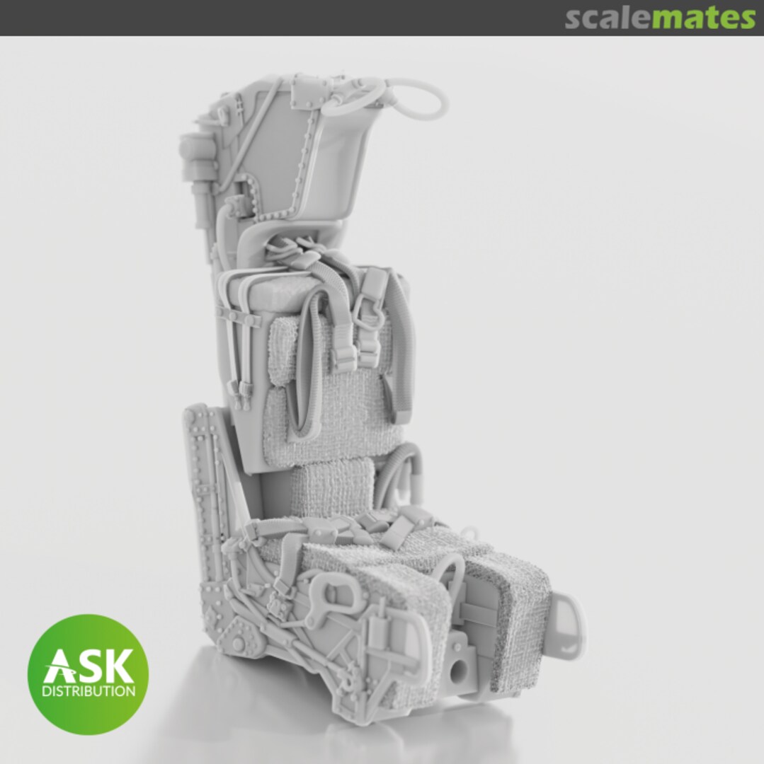 Boxart GRU-7A Ejection Seats for F14A/B Late - with seat belts (2pcs) 200-A48040 ASK