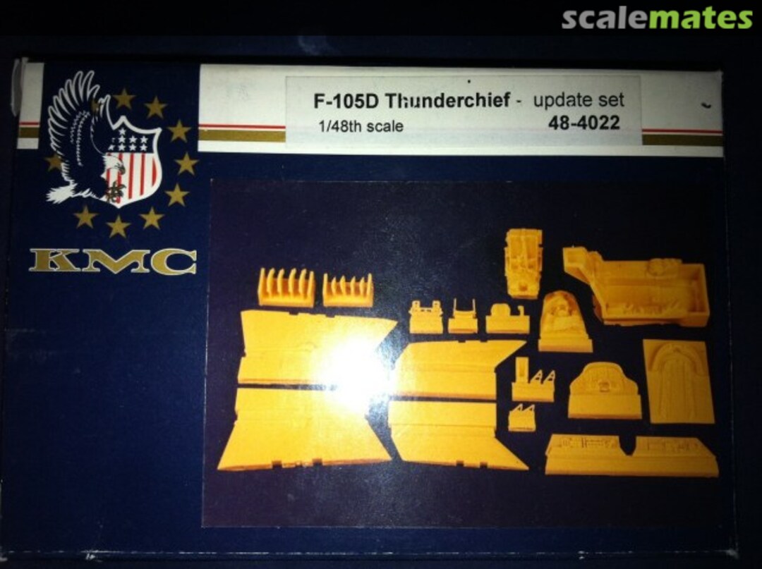 Boxart F-105D Thunderchief - Update Set 48-4022 KMC