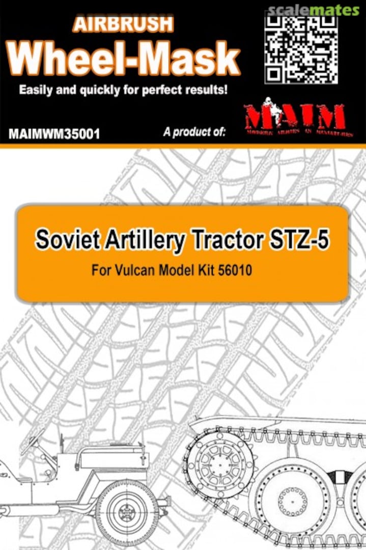 Boxart Soviet Artillery Tractor STZ-5 MAIMWM35005 MAiM Boxart Soviet Artillery Tractor STZ-5 MAIMWM35005 MAiM
