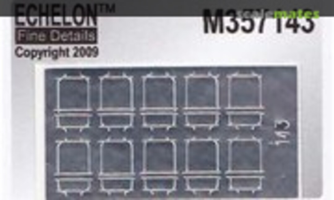 1:35 Humvees Series (Bronco) Mirrors (Echelon Fine Details M357143) M357143