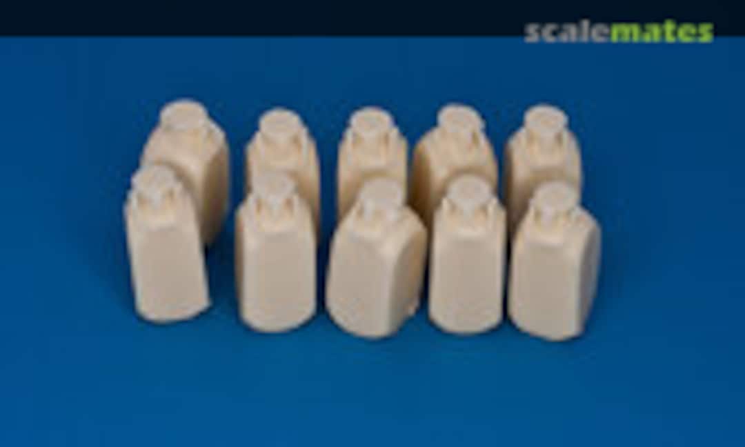 1:35 WWII German Canteen (10 Pcs.) (RB Model 35D24) 35D24