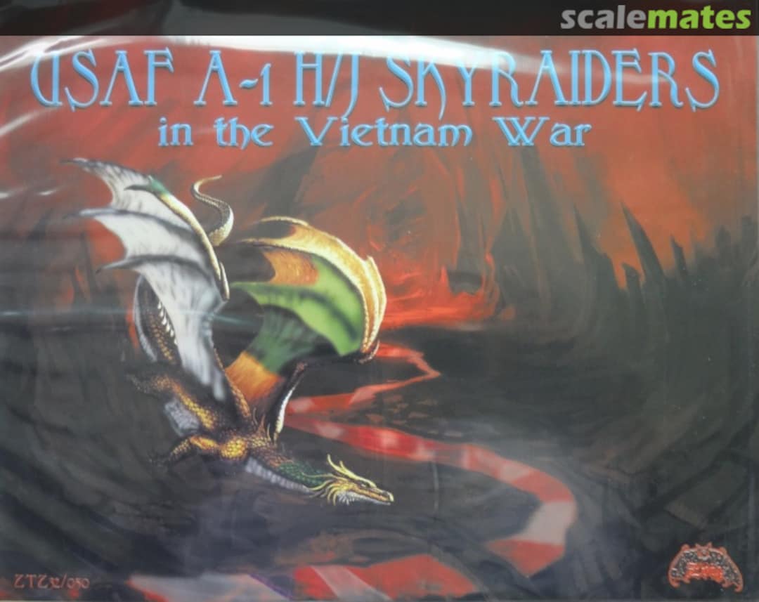 Boxart USAF A-1H A-1J Skyraiders in the Vietnam War 32050 Zotz Decals
