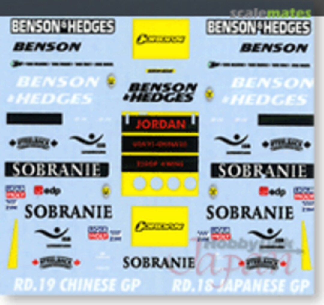 Boxart PMA Jordan EJ15 Early & Late Decal DC-344 Museum collection Boxart PMA Jordan EJ15 Early & Late Decal DC-344 Museum collection