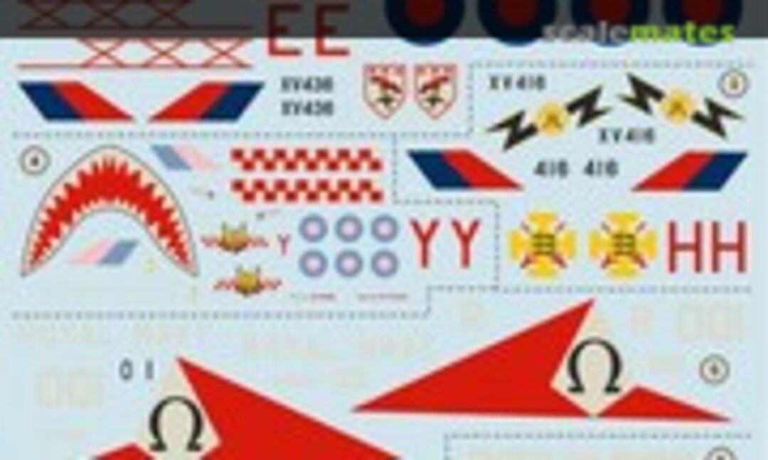 1:72 F-4 Phantom II of the RAF & FAA (Print Scale 72-188) 72-188