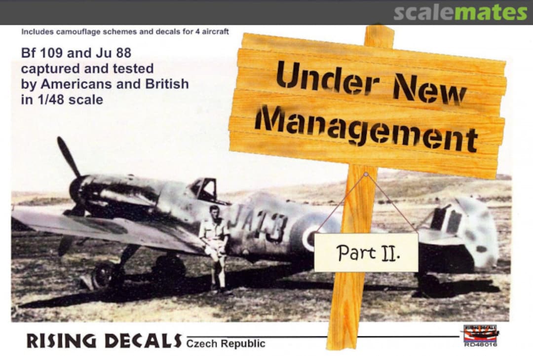 Boxart Under New Management Part II. (4x camo) 48016 Rising Decals Boxart Under New Management Part II. (4x camo) 48016 Rising Decals