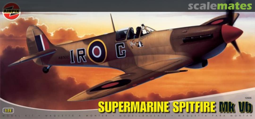 Boxart Spitfire Mk VB 12005 Airfix Boxart Spitfire Mk VB 12005 Airfix
