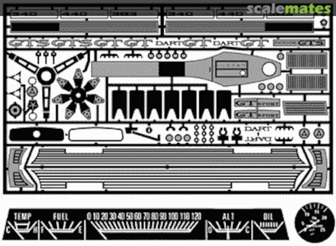 Boxart 1969 Dodge Dart GTS Detail Set for RMX MCG-2033 The Model Car Garage Boxart 1969 Dodge Dart GTS Detail Set for RMX MCG-2033 The Model Car Garage