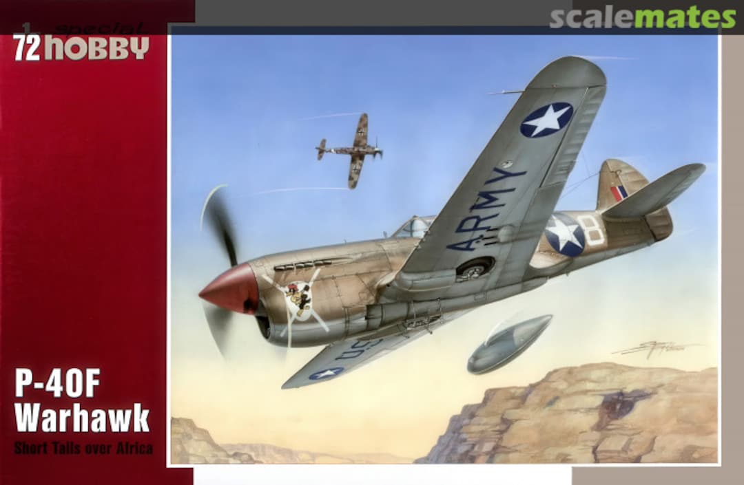 Boxart P-40F Warhawk SH72155 Special Hobby
