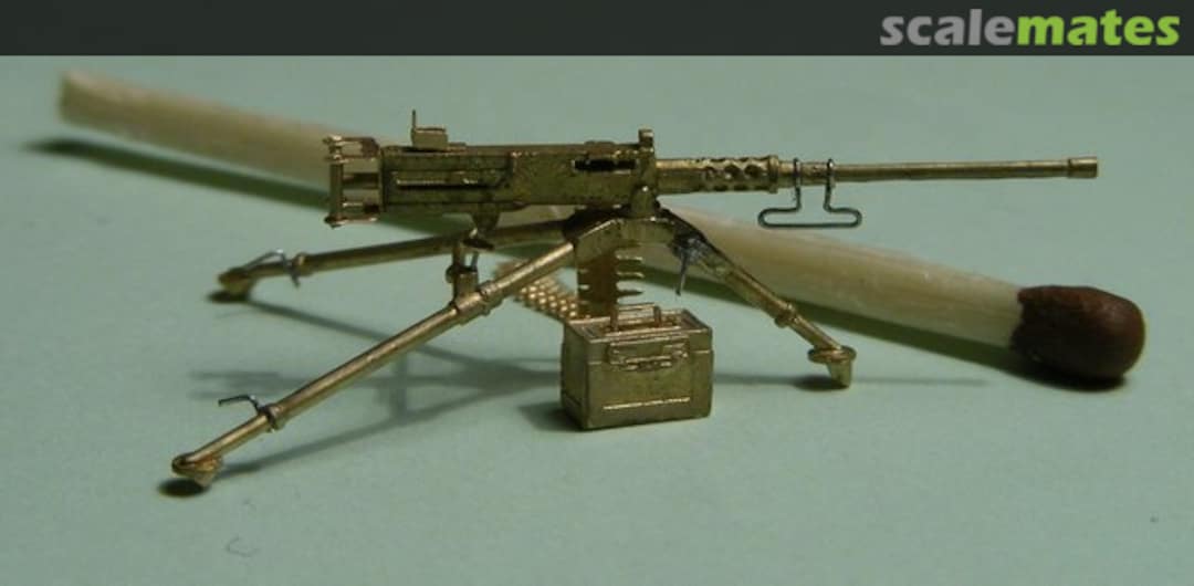 Boxart Browning, M2 Cal .50 Heavy Barrel, Flexible Mount Tripod A7217 Mini World