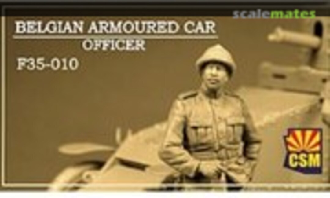 1:35 Armoured car officer (Copper State Models F35-010) F35-010