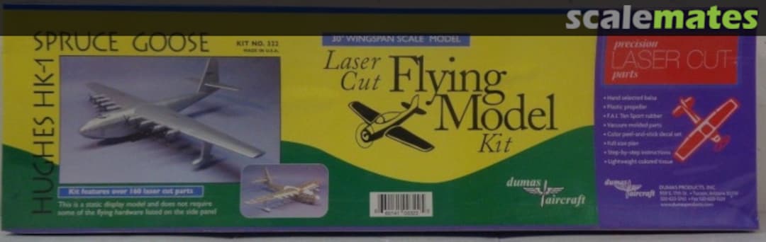 Boxart Hughes HK-1 Spruce Goose 322 Dumas