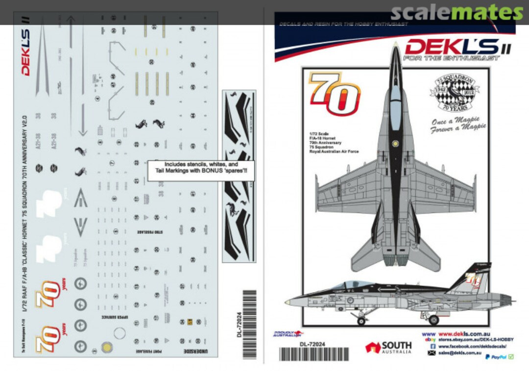 Boxart F/A-18 Hornet DL72024 DEKL's Boxart F/A-18 Hornet DL72024 DEKL's