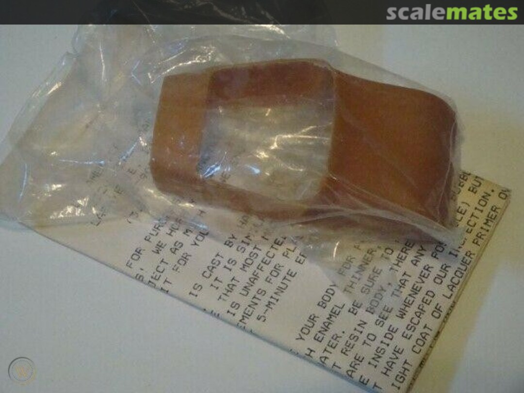 Boxart Model T "turtleback" roadster resin body  All American Models