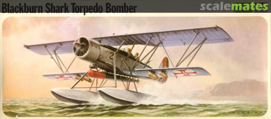 Boxart Blackburn Shark Torpedo Bomber F179 FROG Boxart Blackburn Shark Torpedo Bomber F179 FROG