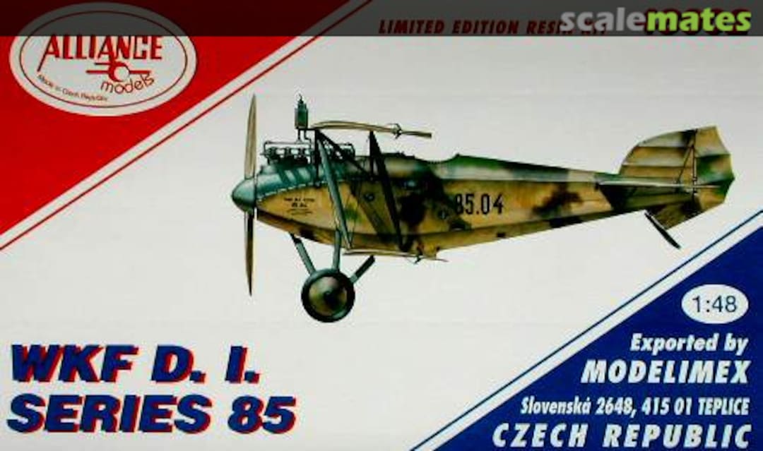 Boxart WKF D.I. Series 85 48002 Alliance Models Boxart WKF D.I. Series 85 48002 Alliance Models
