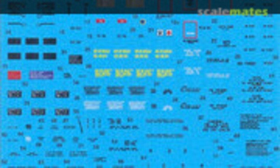 1:32 P-47 universal stencils (Profimodeller 32471) 32471