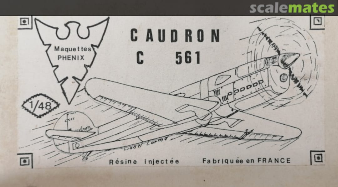 Boxart Caudron C 561 E.C.P Phenix Boxart Caudron C 561 E.C.P Phenix
