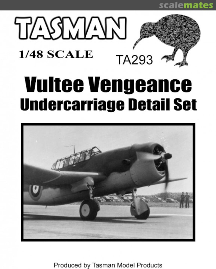 Boxart Vultee Vengeance Undercarriage Detail Set TA293 Tasman Model Products Boxart Vultee Vengeance Undercarriage Detail Set TA293 Tasman Model Products
