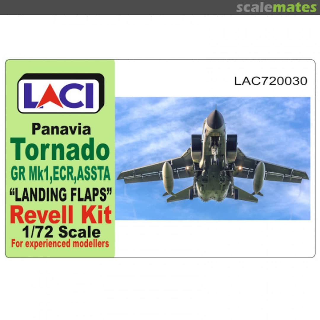 Boxart Panavia Tornado GR1, ECR, ASSTA Landing Flaps 720030 LACI Boxart Panavia Tornado GR1, ECR, ASSTA Landing Flaps 720030 LACI