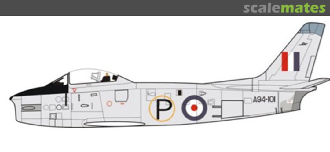 Boxart Avon Sabre Prototype RRD7225 Red Roo Models Boxart Avon Sabre Prototype RRD7225 Red Roo Models