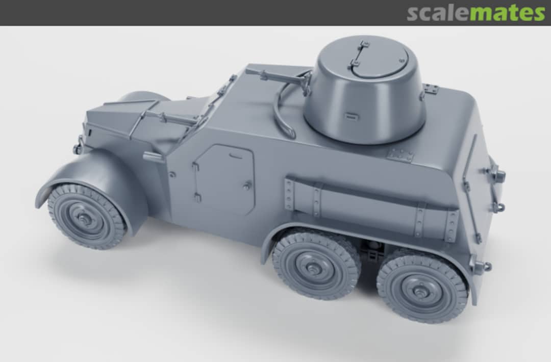 Boxart Armored Car Tatra OA vz.30 - open hatch 72011416 EMP3d