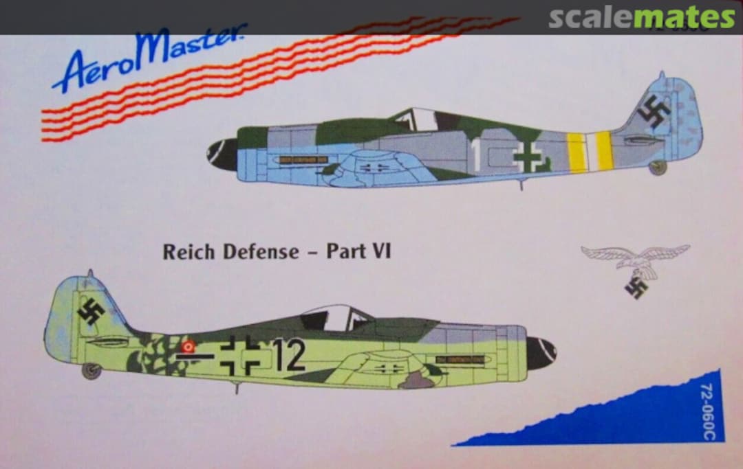 Boxart Reich Defence Part VI 72-060C AeroMaster Boxart Reich Defence Part VI 72-060C AeroMaster