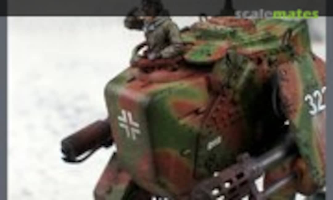 1:48 Panzer Kampfläufer Commander (Dust-Models D48024)