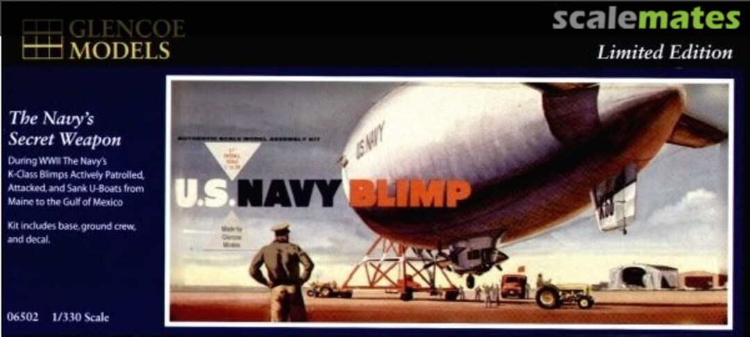 Boxart U.S. Navy Blimp 06502 Glencoe Models Boxart U.S. Navy Blimp 06502 Glencoe Models