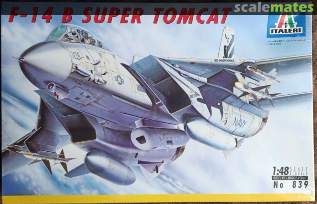 Boxart F-14B Super Tomcat 839 Italeri Boxart F-14B Super Tomcat 839 Italeri