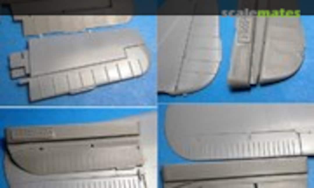 1:48 Fw 190A-5 Fw 190A-8 Control Surfaces (Vector VDS48051) VDS48051