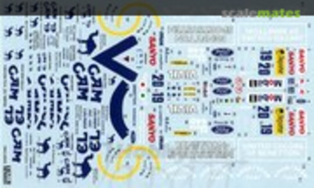 1:20 Benetton B192 Full Sponsor (Tabu Design TABU20031) TABU20031