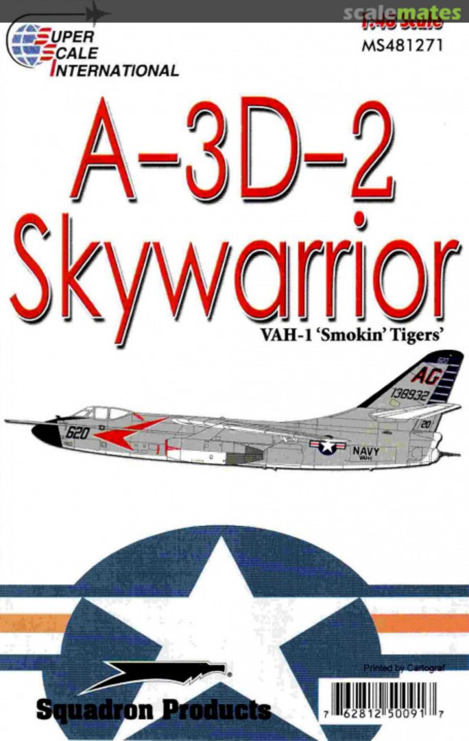 Boxart A3D-2 Skywarrior MS481271 SuperScale International Boxart A3D-2 Skywarrior MS481271 SuperScale International