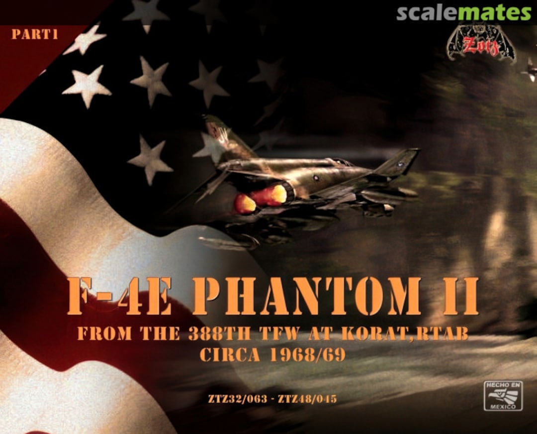 Boxart F-4E Phantom II ZTZ32/063 Zotz Decals Boxart F-4E Phantom II ZTZ32/063 Zotz Decals