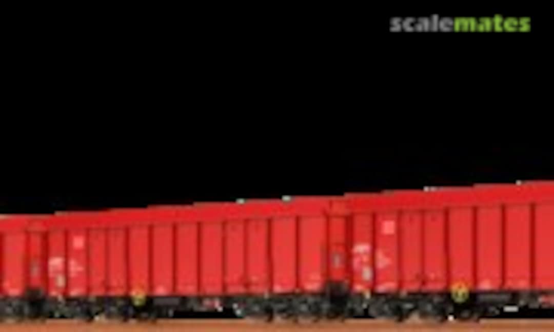 Open freight cars Eaos DB AG, set of 3 (Brawa 48504)