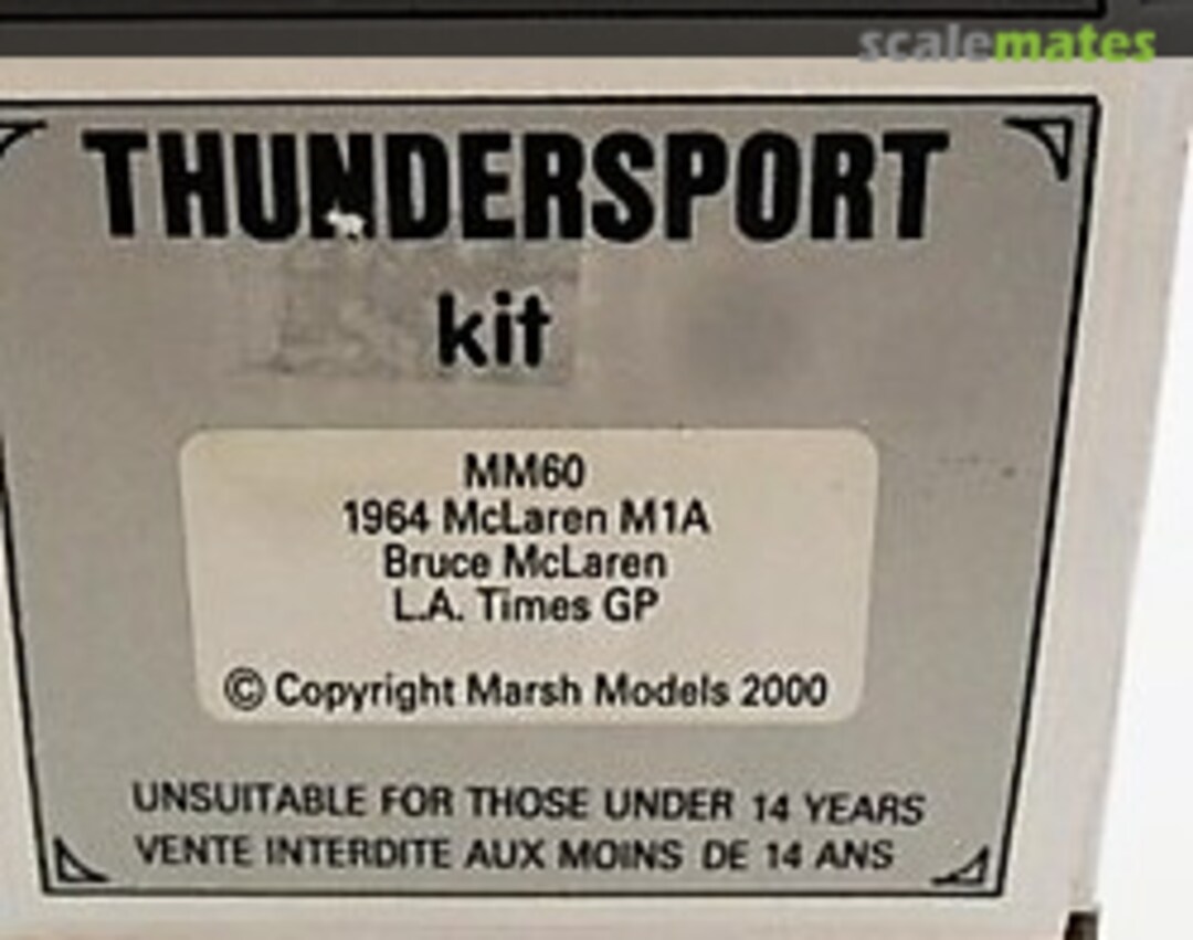 Boxart McLaren-Oldsmobile Elva Mark I #BMMR 1/64 "STP" MM60 Marsh Models Boxart McLaren-Oldsmobile Elva Mark I #BMMR 1/64 "STP" MM60 Marsh Models