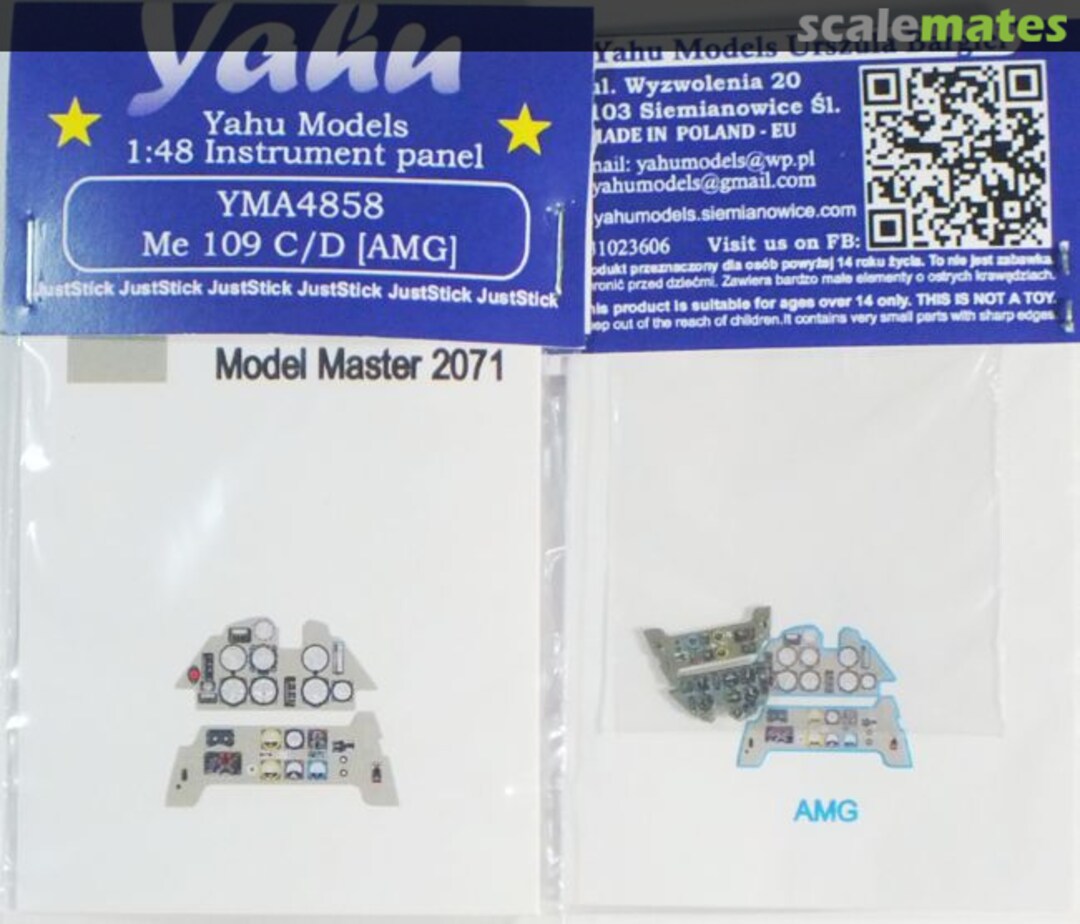 Boxart Me 109 C/D (AMG) YMA4858 Yahu Models