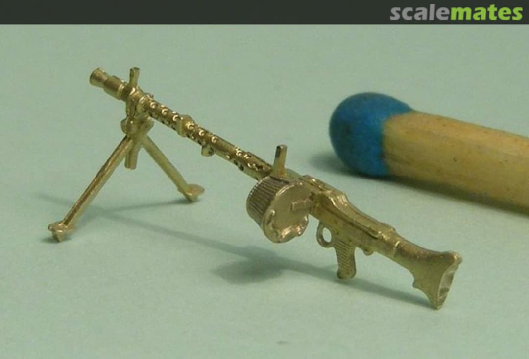 Boxart MG-34 machine gun with bipod A7218 Mini World Boxart MG-34 machine gun with bipod A7218 Mini World