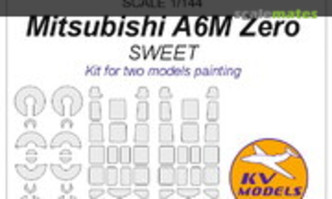 1:144 Mitsubishi A6M Zero (KV Models 14640) 14640