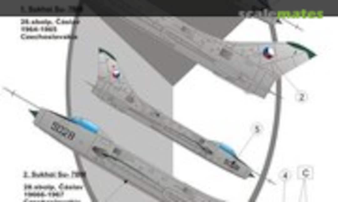 1:144 Sukhoi Su-7BM over Czechoslovakia Part 1 (LF Models C4465) C4465