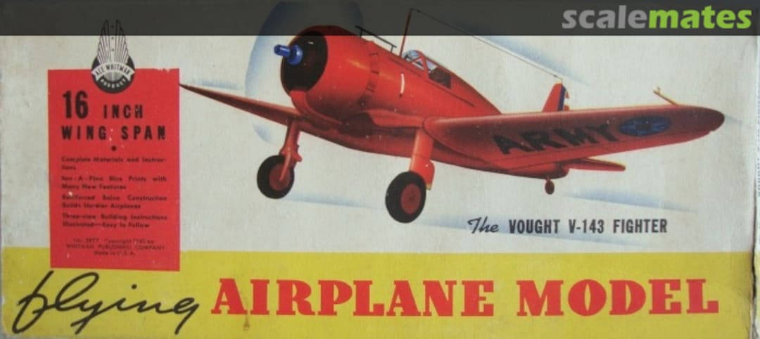 Boxart Vought V-143 3977 Ace Whitman Boxart Vought V-143 3977 Ace Whitman