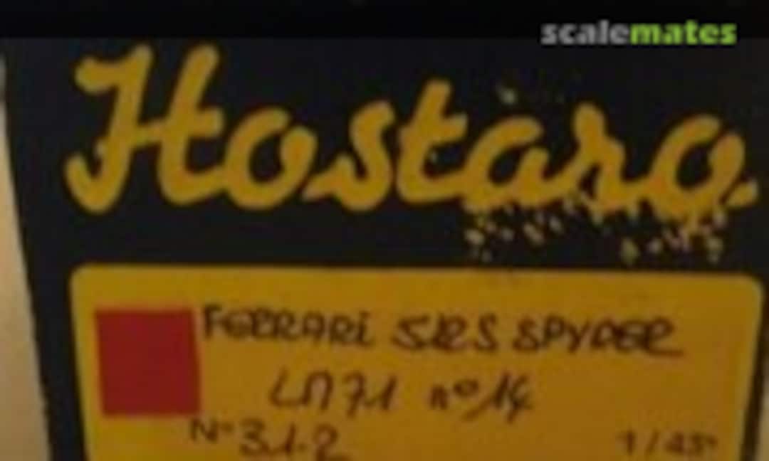 Ferrari 512 S Spyder #1006 NART (Hostaro 31.2)