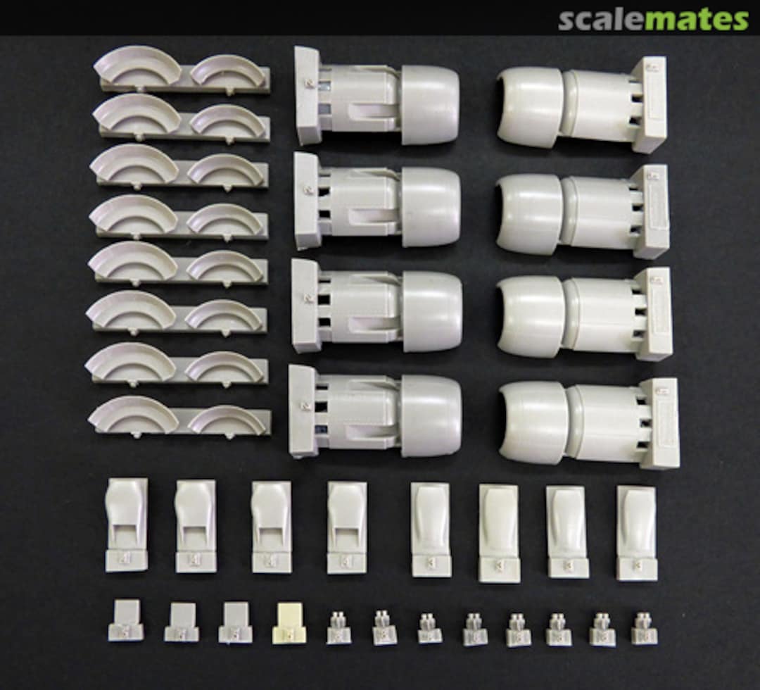 Boxart C-118 Loadmaster - Engine Cowling AL7031 PlusModel Boxart C-118 Loadmaster - Engine Cowling AL7031 PlusModel