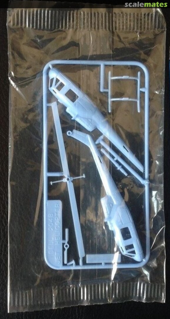 Boxart Bell 204B Jet Helicopter R and L Boxart Bell 204B Jet Helicopter R and L