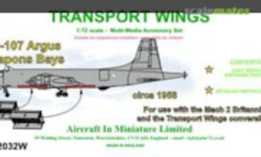 1:72 Canadair CP-107 Argus Weapons Bays (Transport Wings TWC72032W) TWC72032W