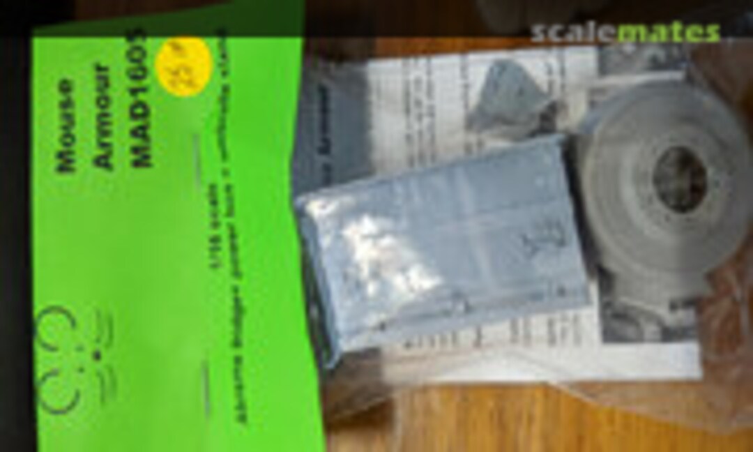 1:16 Abrams Fridge + Power Box + Umbrella Stand (Mouse House Enterprises MAD1605) MAD1605