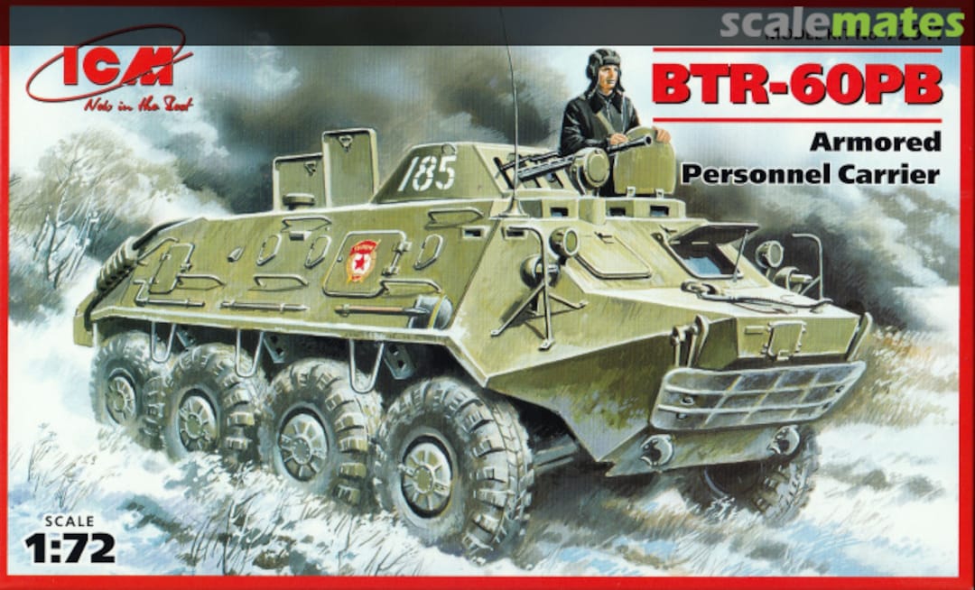 Boxart BTR-60PB 72911 ICM Boxart BTR-60PB 72911 ICM