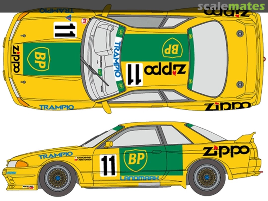 Boxart Nissan Skyline GT-R Group A Trampio Team sponsored by BP Zippo #11 SHK-D460 Shunko Models Boxart Nissan Skyline GT-R Group A Trampio Team sponsored by BP Zippo #11 SHK-D460 Shunko Models