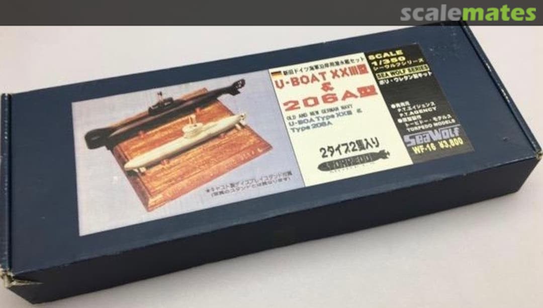 Boxart U-Boat Type XXIII & 206A WF-16 Pit-Road