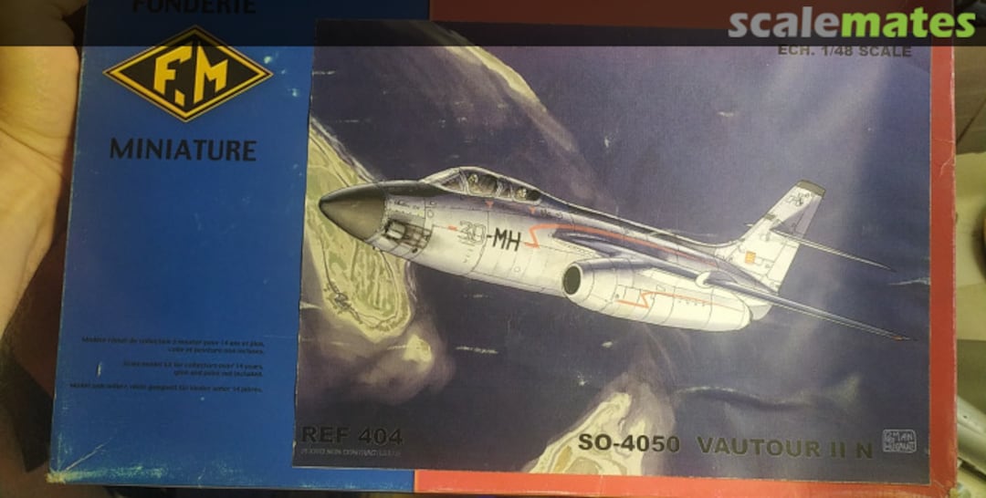 Boxart SO-4050 Vautour IIN 404 Fonderie Miniature